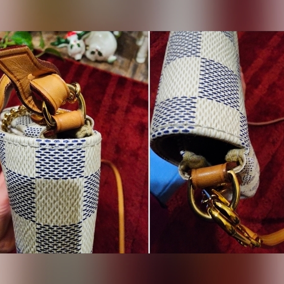 Louis Vuitton Favorite MM Damier Azur Crossbody Bag - Picture 17 of 17